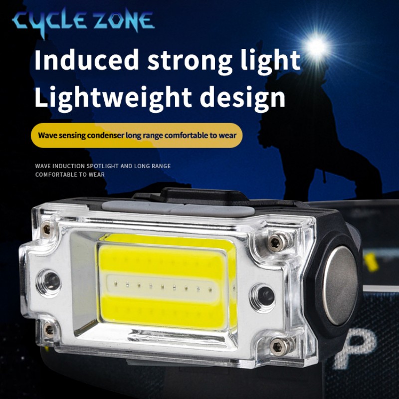 Outdoor Adventure Zone - Sensor COB Headlight TYPE-C Rechargeable Work