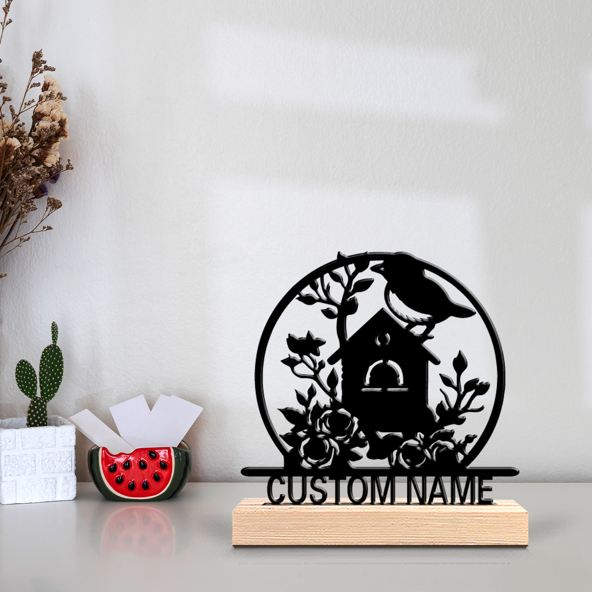 Outdoor Adventure Birthday Party - 1pc Cute Personalized Custom house Metal
