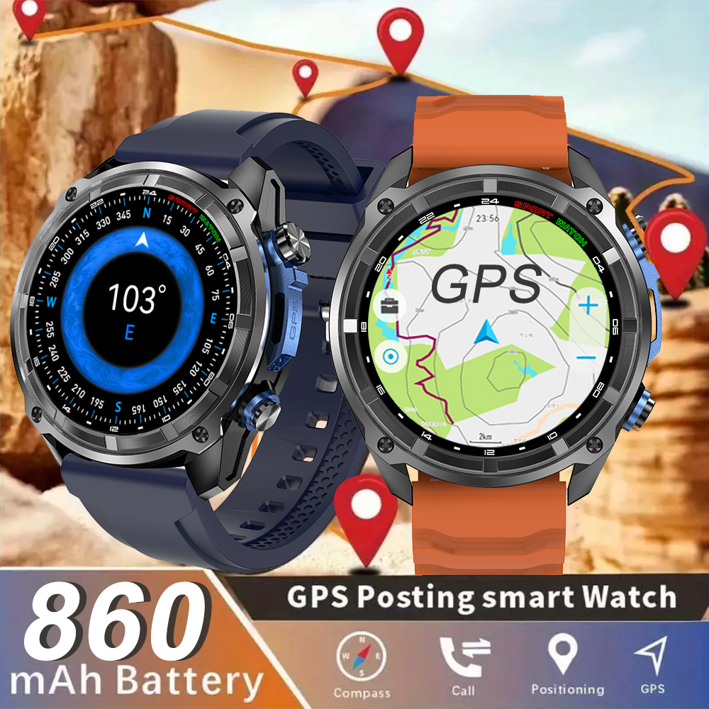 Outdoor Adventure Zone - Smart Watch 1.43inch AMOLED 4GB 3ATM