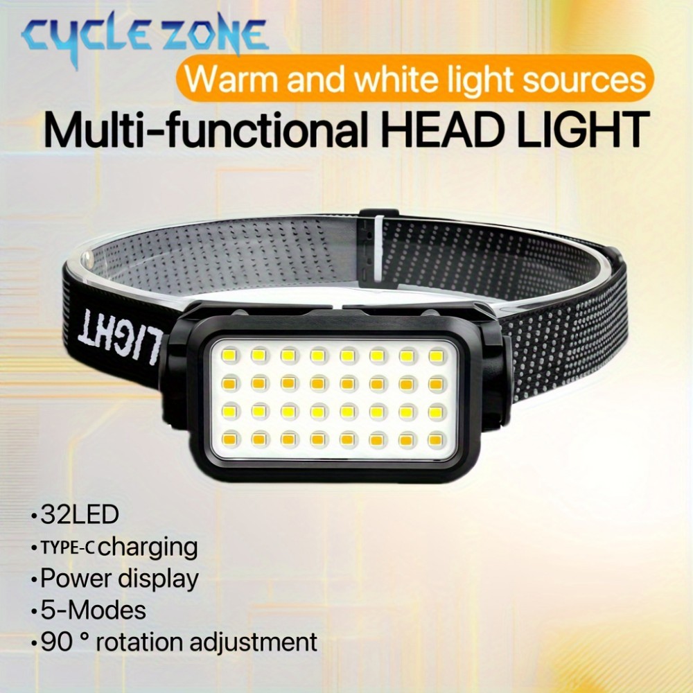 Rechargeable Headlamp with 32  - Outdoor Adventure Zone のレビューと価格