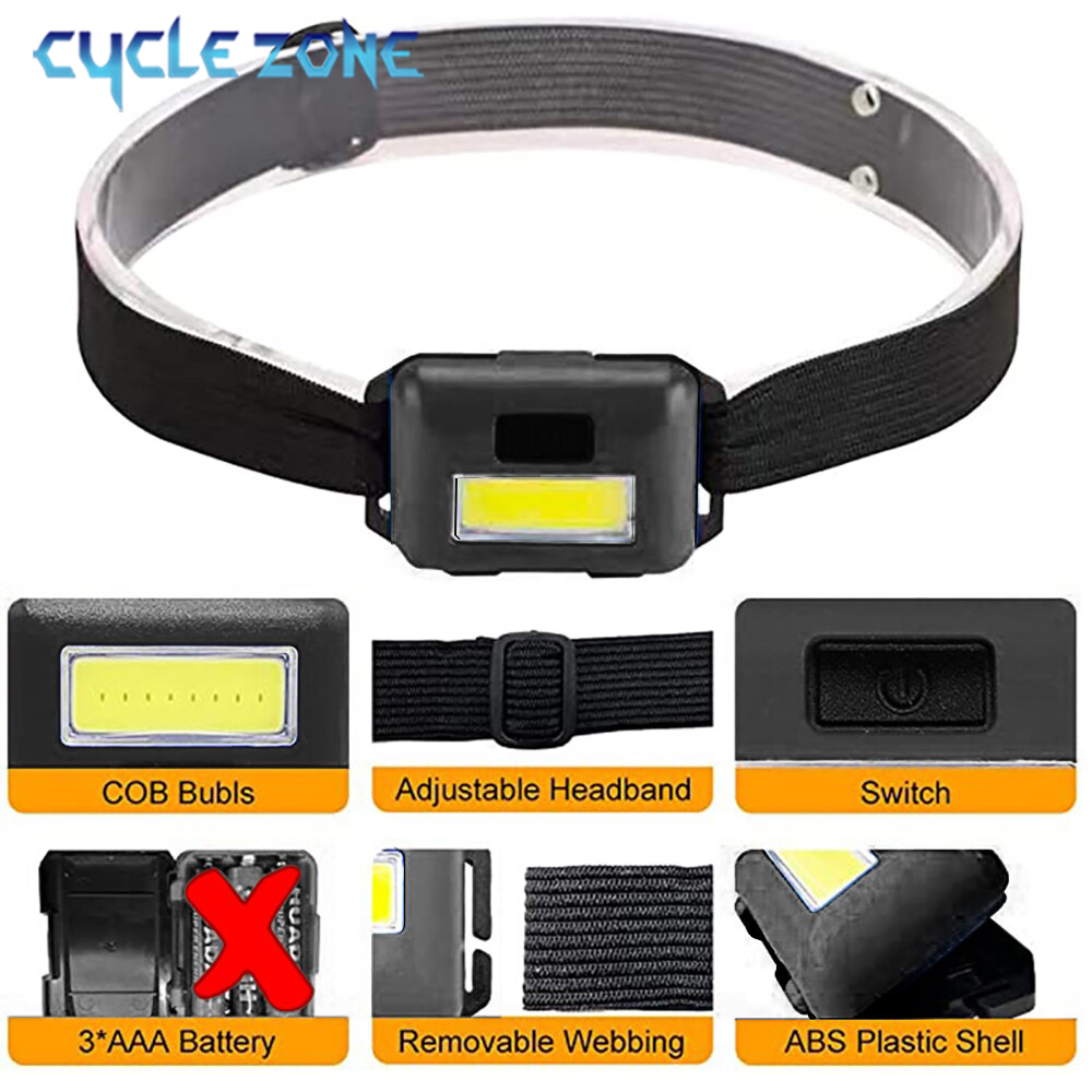 Mini Headlamp Portable COB Hea - Outdoor Adventure Zone のレビューと価格
