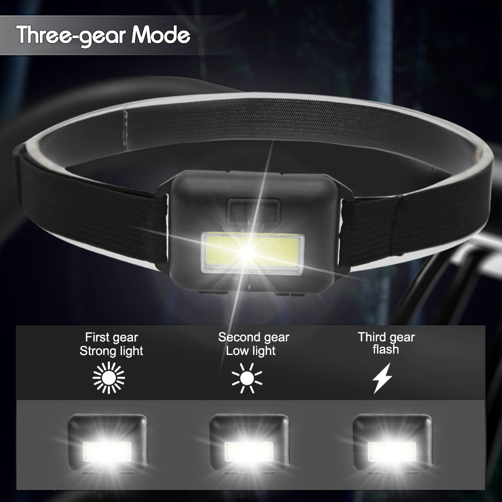 Mini Headlamp Portable COB Hea - Outdoor Adventure Zone のレビューと価格