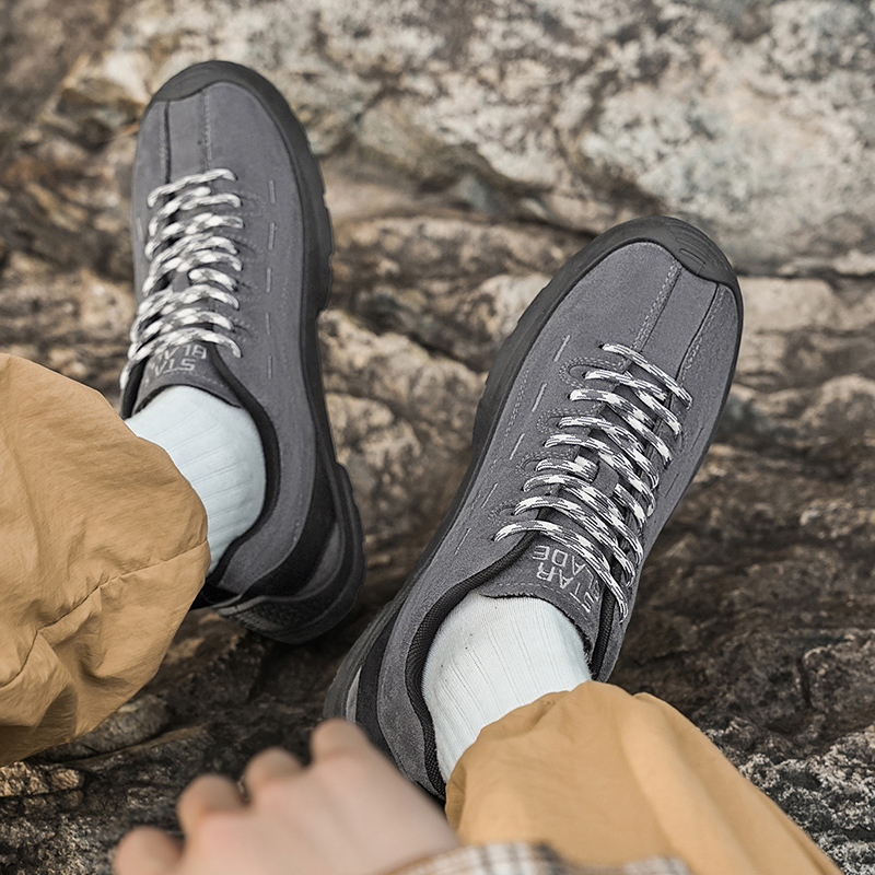 2025 new men's casual flat sho - Outdoor Adventure Shoes のレビューと価格
