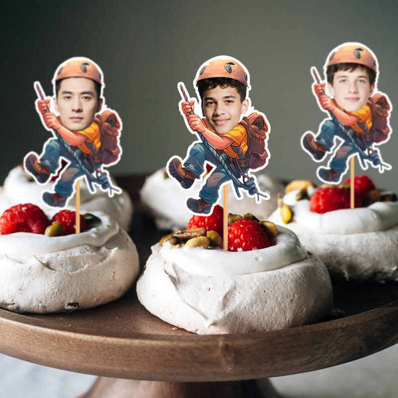 12/24pcs Custom Mountain Climb - Outdoor Adventure Birthday Party のレビューと価格