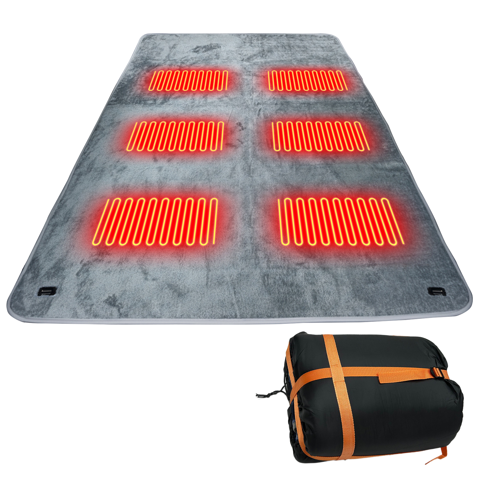 Portable USB Heated Sleeping B - Outdoor Adventure Zone のレビューと価格