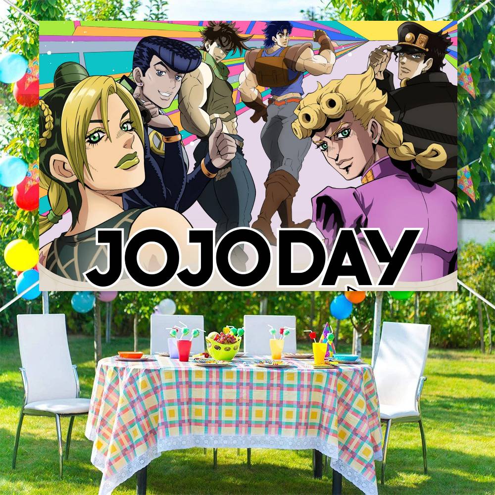 Japanese Anime JoJo S Bizarre  - Outdoor Adventure Birthday Party のレビューと価格