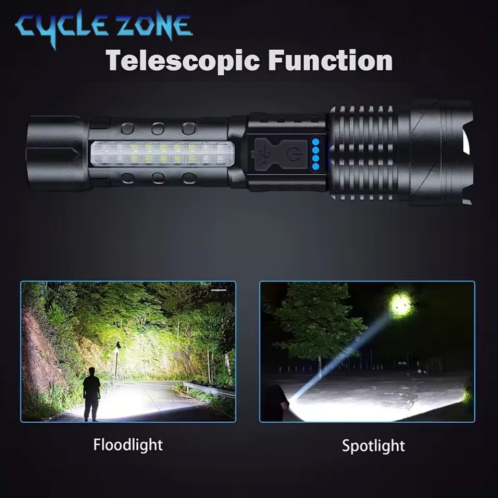 XHP50 Flashlight Zoomable Flas - Outdoor Adventure Zone のレビューと価格