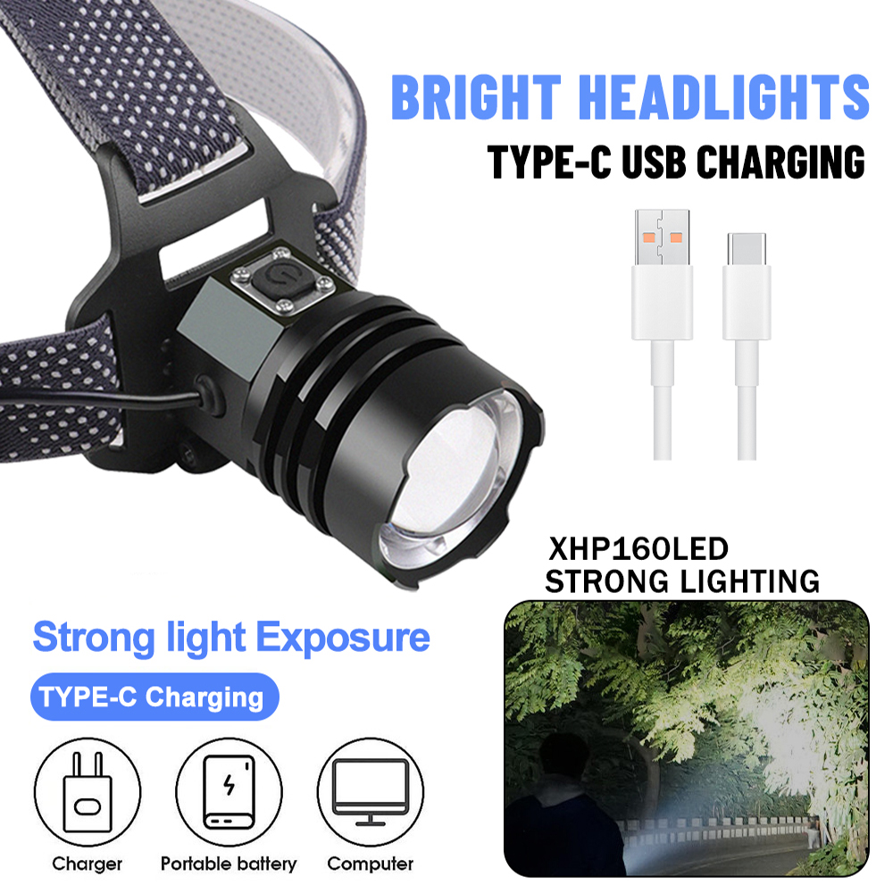 XHP160 LED Headlight Powerful  - Outdoor Adventure Zone のレビューと価格