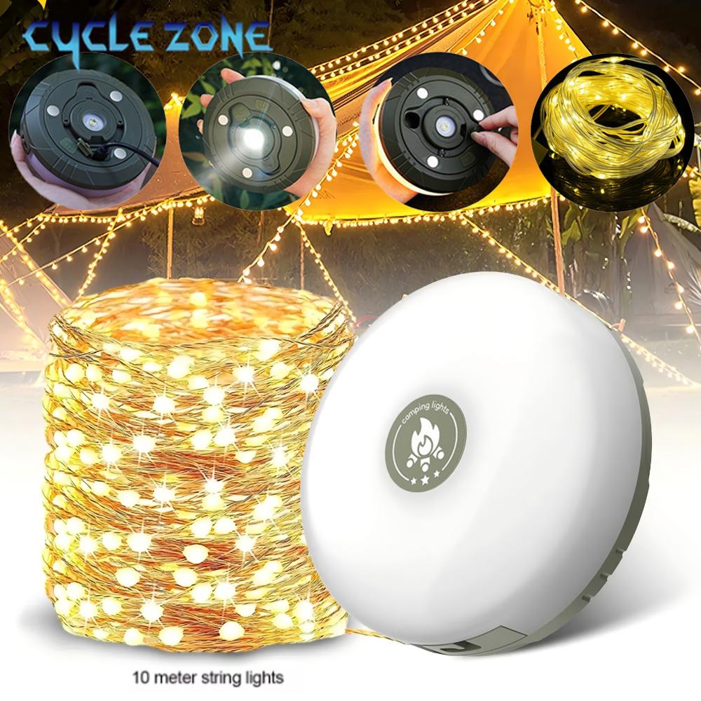 LED Camping Lamp with Reel Str - Outdoor Adventure Zone のレビューと価格