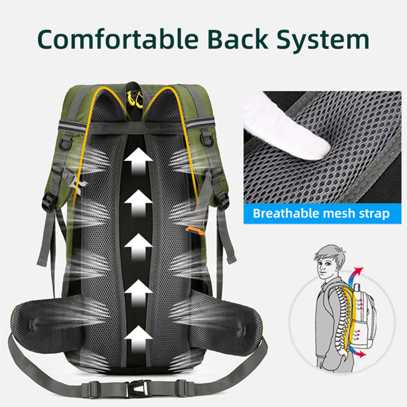 50L Travel Backpack Camping Me - Outdoor Adventure Shoes のレビューと価格