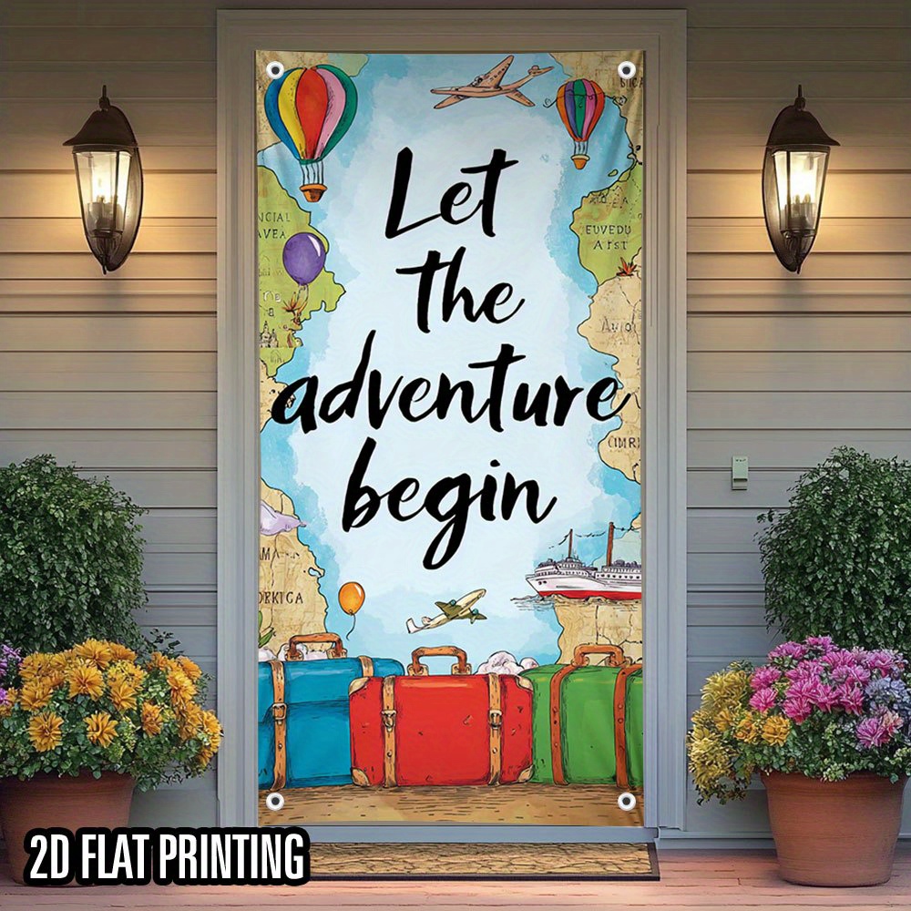 2D door curtain, 1 piece. An o - Outdoor Adventure Birthday Party のレビューと価格