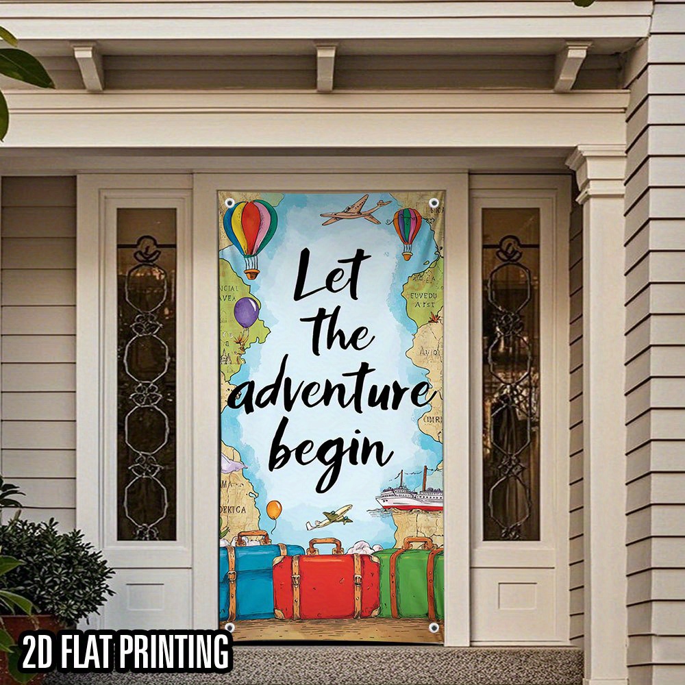 2D door curtain, 1 piece. An o - Outdoor Adventure Birthday Party のレビューと価格