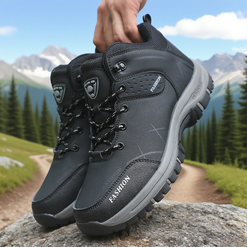Men's Waterproof Hiking Shoes  - Outdoor Adventure Shoes のレビューと価格