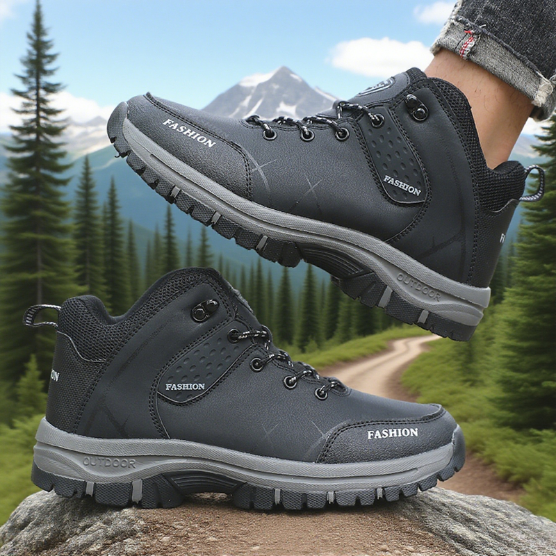 Men's Waterproof Hiking Shoes  - Outdoor Adventure Shoes のレビューと価格
