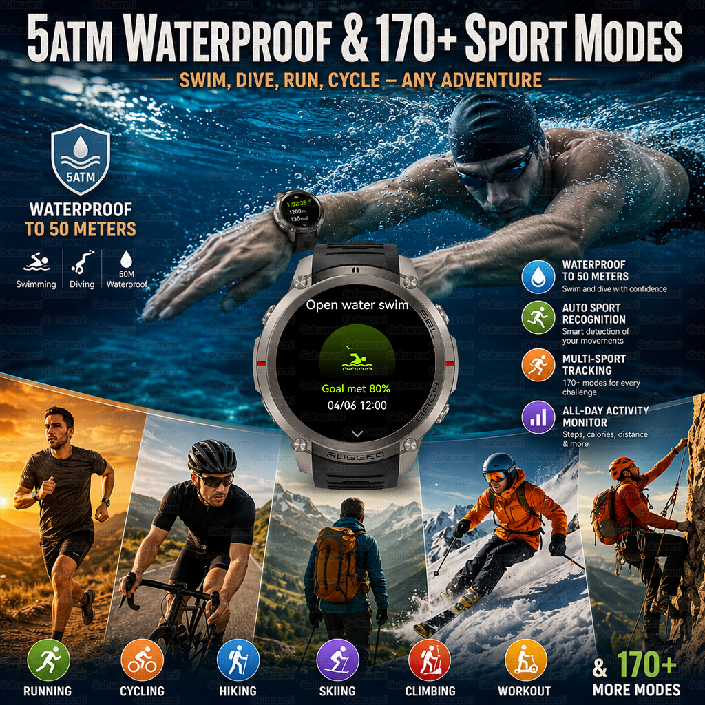 Outdoor Tactical GPS Smart Wat - Outdoor Adventure Zone のレビューと価格